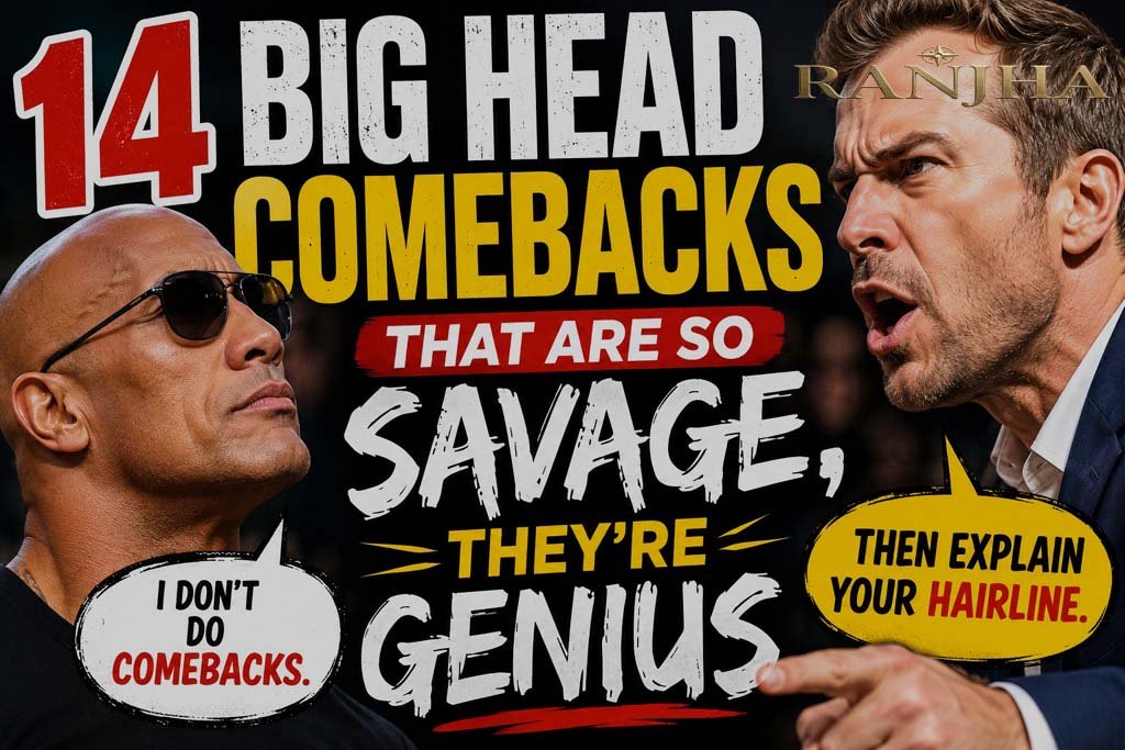14 Big Head Comebacks That Are So Savage, Theyโre Genius Big Head