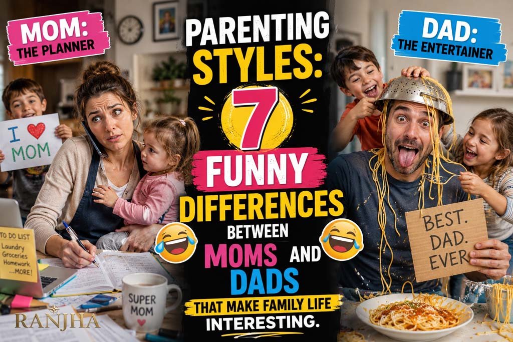 Parenting Styles: 7 Funny Differences Between Moms and Dads That Make Family Life Interesting Parenting Styles