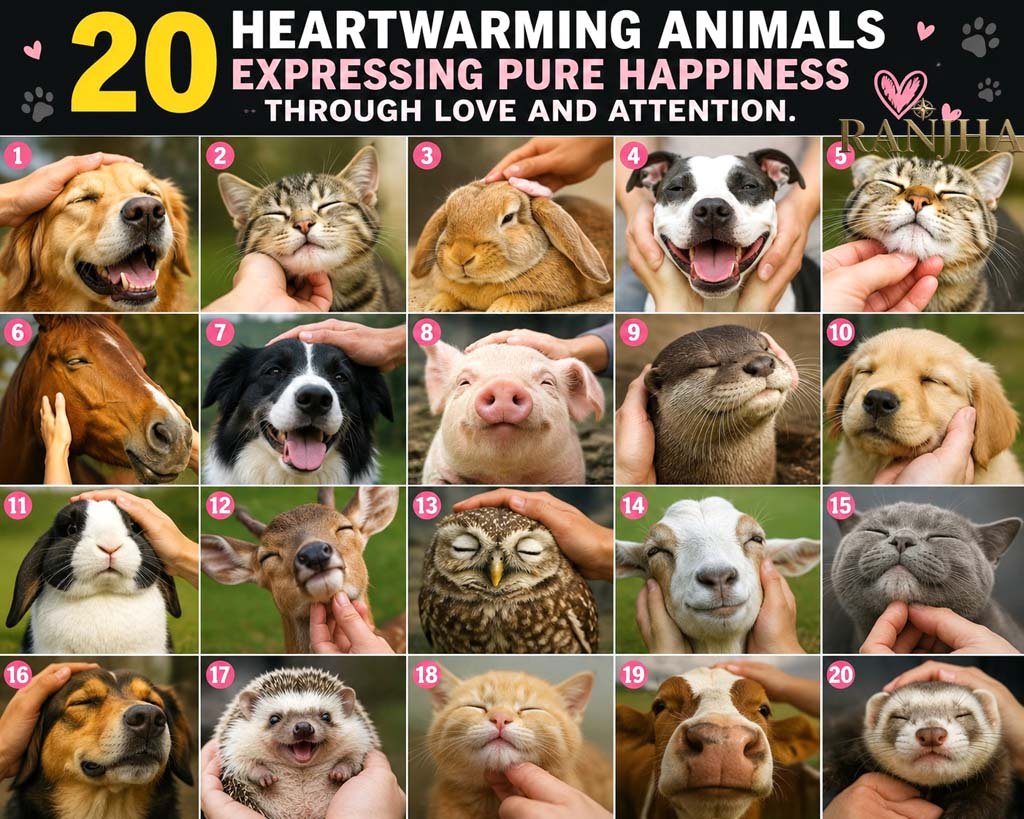20 Heartwarming Animals Expressing Pure Happiness Through Love and Attention Animals
