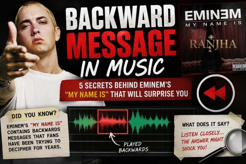 Backward Message in Music: 5 Secrets Behind Eminem’s “My Name Is” That Will Surprise You Music