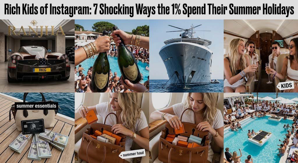 Rich Kids of Instagram: 7 Shocking Ways the 1% Spend Their Summer Holidays Kids