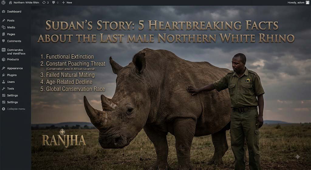 Northern White Rhino: 5 Heartbreaking Facts About Sudan, the Last Male Northern